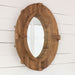 Park Hill Collection Coastal Cottage Oval Estate Window Frame Mirror EWM81974 Park Hill Collection