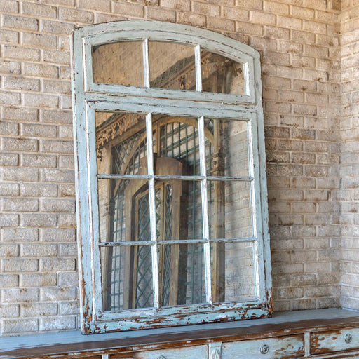 Park Hill Collection La Boheme Painted Warehouse Window Frame Mirror EWM90476 Park Hill Collection