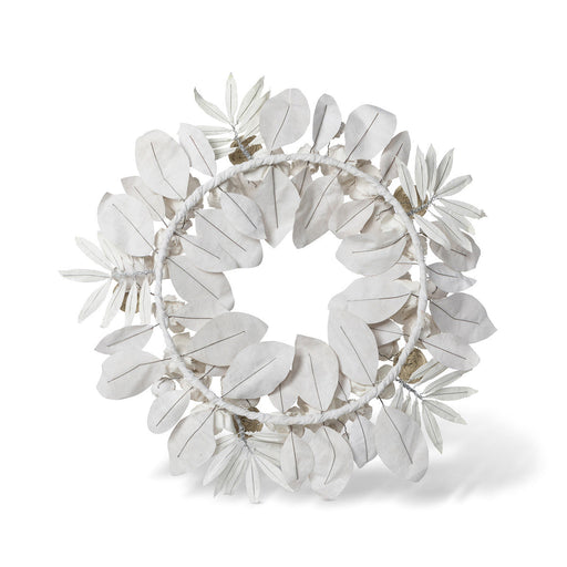 Park Hill Collection Country French Upcycled Tent Canvas Floral Wreath EWW20898 Park Hill Collection
