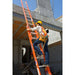 Vestil EXL-24 fiberglass extension ladders with aluminum rings - view 6