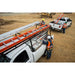 Vestil EXL-28 fiberglass extension ladders with aluminum rings - view 3