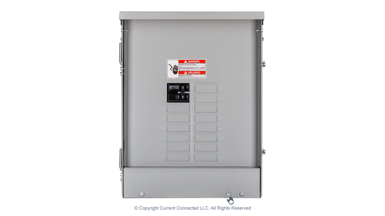 Eaton BR Series 100 Amp 24-Circuit Main Breaker Outdoor Plug on Neutral Load Center Contractor Breaker Kit - Urban Supply Inc