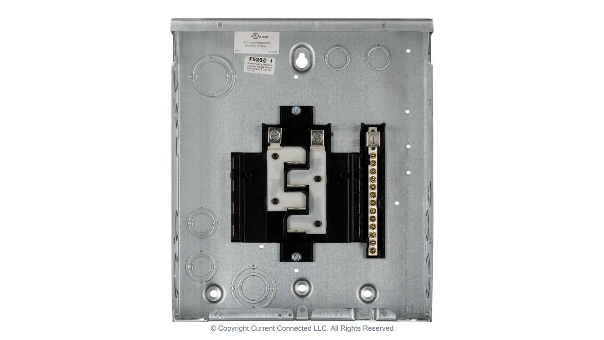 Eaton BR 125A 8-Space 16-Circuit Indoor Main Lug Loadcenter with Surface Door for Critical Loads or Small Main Panel - Urban Supply Inc