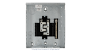 Eaton BR 125A 8-Space 16-Circuit Indoor Main Lug Loadcenter with Surface Door for Critical Loads or Small Main Panel - Urban Supply Inc