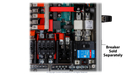 High quality photo of the Eaton - CSR2200N - CSR 200 Amp 2-Pole 25 kAIC Main Circuit Breaker - Installed In GridBoss. Photographed by Current Connected