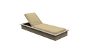 Ledge Lounger Echo Chaise — Wheat Base-4633 Linen Fabric