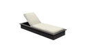 Ledge Lounger Echo Chaise — Fog Base-4642 Oyster Fabric