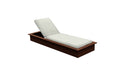 Ledge Lounger Echo Chaise — Harvest Base-4651 Silver Fabric