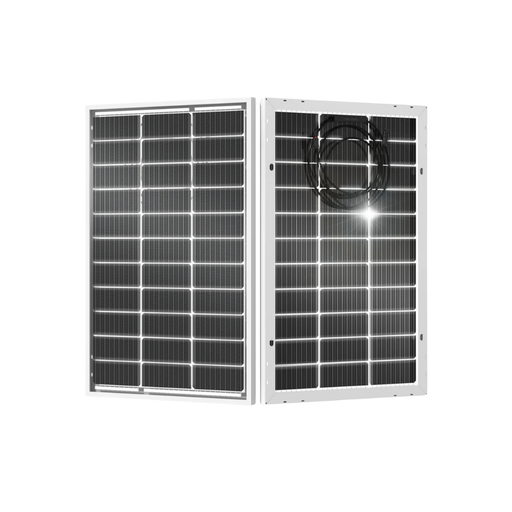 Eco-Worthy 100W Bifacial Solar Panel - Ecoworthy panels, back view 