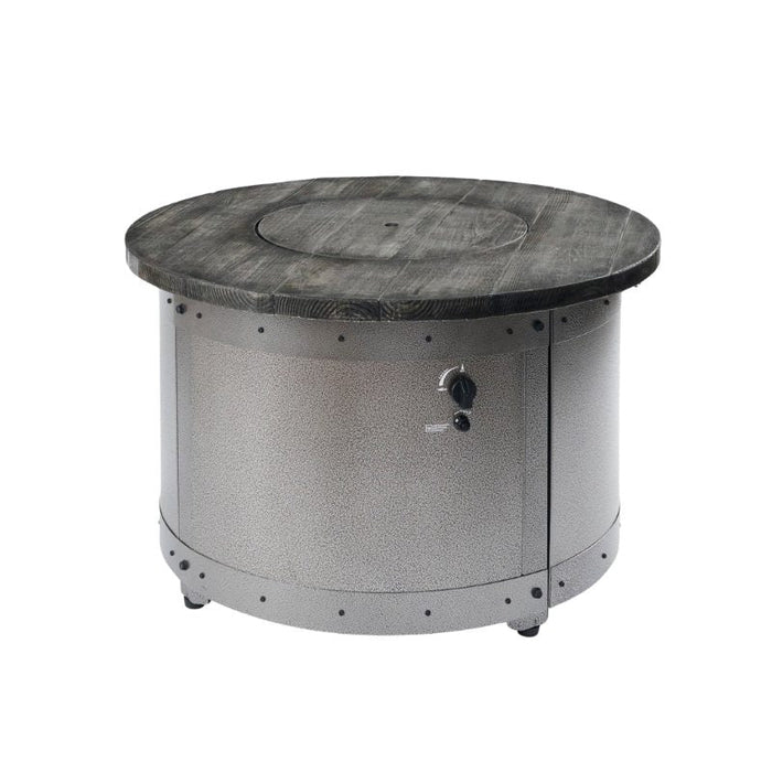 The Outdoor Greatroom Edison Round Gas Fire Pit Table | ED-20
