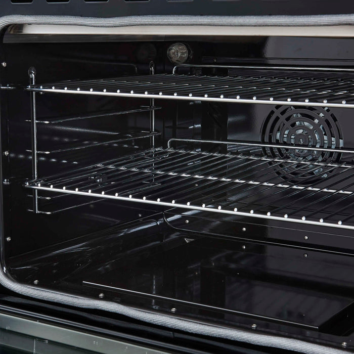 Forno Paolo 48-Inch Freestanding Electric Range with 6.7 Cu. Ft. True Convection Oven in Stainless Steel (FFSEL6011-48)