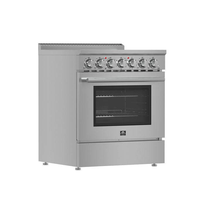 Forno Paolo 30-Inch Freestanding Electric Range in Stainless Steel (FFSEL6011-30)
