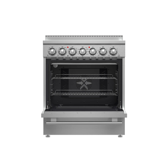 Forno Paolo 30-Inch Freestanding Electric Range in Stainless Steel (FFSEL6011-30)