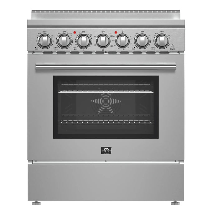 Forno Paolo 30-Inch Freestanding Electric Range in Stainless Steel (FFSEL6011-30)