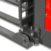 2640lbs Electric Straddle Stacker,  118" Lift,  Adjustable Legs & Fork — view 17