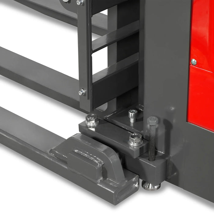 2640lbs Electric Straddle Stacker,  98" Lift,  Adjustable Legs & Forks — view 17
