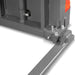 2640lbs Electric Straddle Stacker,  98" Lift,  Adjustable Legs & Forks — view 18