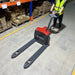 4400lbs Lithium-ion Electric Pallet Jack,  45"x27" Fork,  48V 50Ah Battery,  Walkie Type Truck,  EPT44