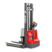 2640lbs Electric Straddle Stacker,  118" Lift,  Adjustable Legs & Fork — view 21