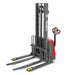 2640lbs Electric Straddle Stacker,  118" Lift,  Adjustable Legs & Fork — view 26