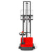 2640lbs Electric Straddle Stacker, 138" Lift,  Adjustable Legs & Forks — view 27