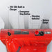 2640lbs Lithium-ion Electric Straddle Stacker,  118" Lift,  Adjustable Legs & Forks,  F26-118S