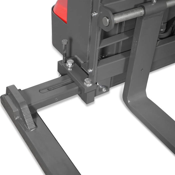 3300lbs Electric Straddle Stacker,  98" Lift,  Adjustable Legs & Forks — view 20