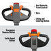 3300lbs Electric Straddle Stacker,  98" Lift,  Adjustable Legs & Forks — view 8