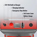3300lbs Semi-Electric Straddle Stacker,  138" Lift,  Adjustable Legs & Forks,  S33-138S