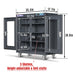 1-10% RH Electronic Dry Cabinet 320L ESD Desiccator Cabinet Ultra-Low Humidity Storage,  EDC320C