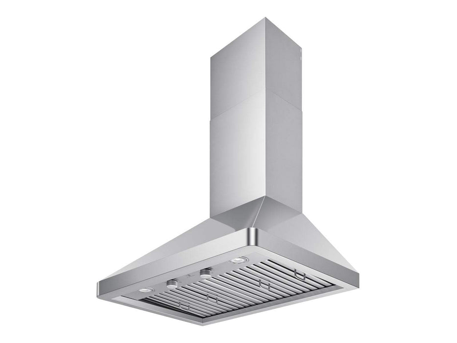 30 Inch Wall Mounted Range Hood with 450 CFM Remote Blower - VICTORY Elegant