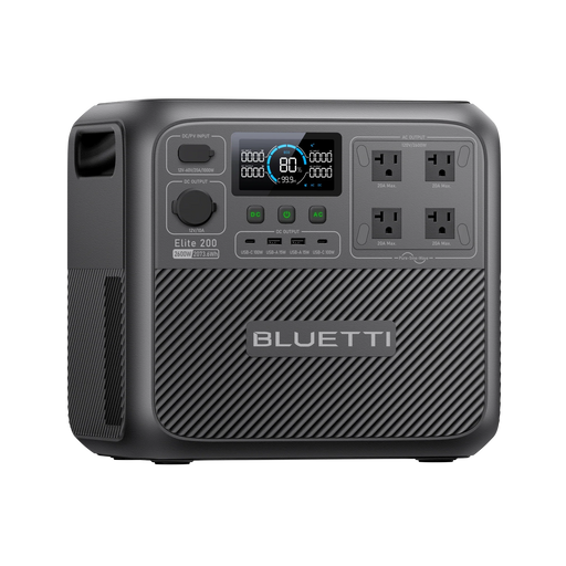 BLUETTI Elite 200 V2 Portable Power Station – 2,073.6Wh LiFePO4, 2,600W – image 2