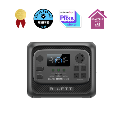 BLUETTI Elite 300 Portable Power Station – 3,014Wh LiFePO4, 2,400W – image 1