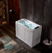 Empava 53" Freestanding Walk-in Whirlpool Bathtub with Left Drain EMPV-53WIT02 Empava