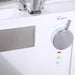 Empava 53" Freestanding Walk-in Soaking Bathtub with Left Drain EMPV-53WIT373 Empava