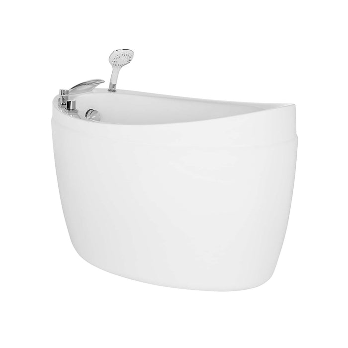 Empava 59" Freestanding Japanese-Style Soaking Tub with Reversible Drain (EMPV-59FT002) Empava