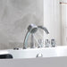 Empava 67" Freestanding Whirlpool Bathtub with Center Drain EMPV-67AIS13 Empava