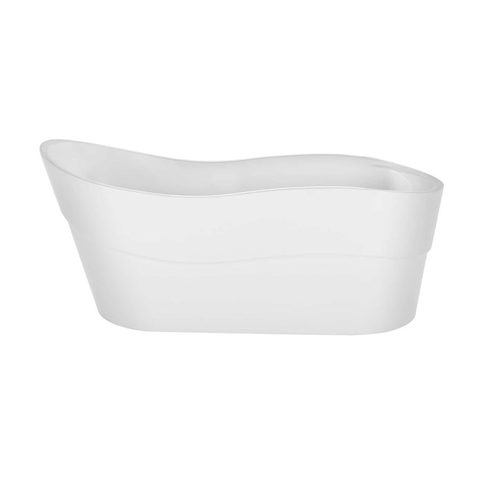 Empava 67" Freestanding Soaking Tub with Left Drain EMPV-67FT1527 Empava