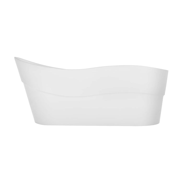 Empava 67" Freestanding Soaking Tub with Left Drain EMPV-67FT1527 Empava