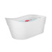 Empava 67" Freestanding Soaking Tub with Left Drain EMPV-67FT1527 Empava