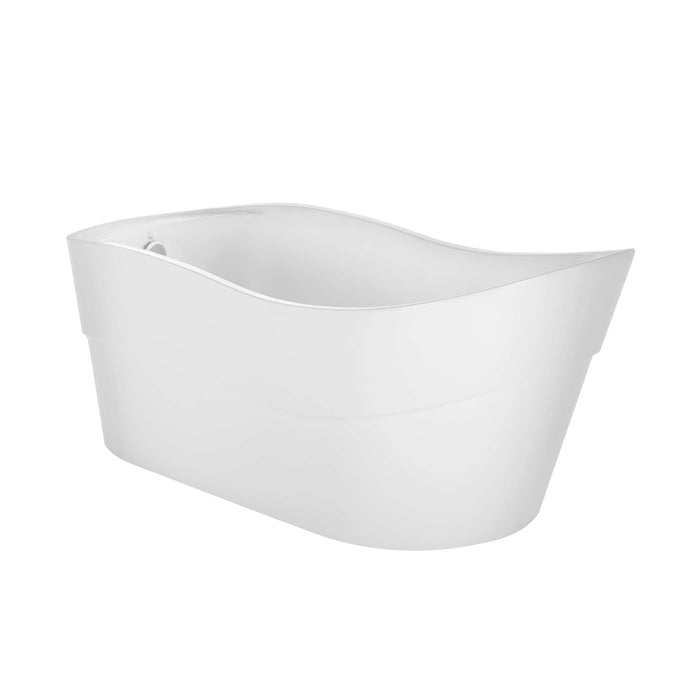 Empava 67" Freestanding Soaking Tub with Left Drain EMPV-67FT1527 Empava