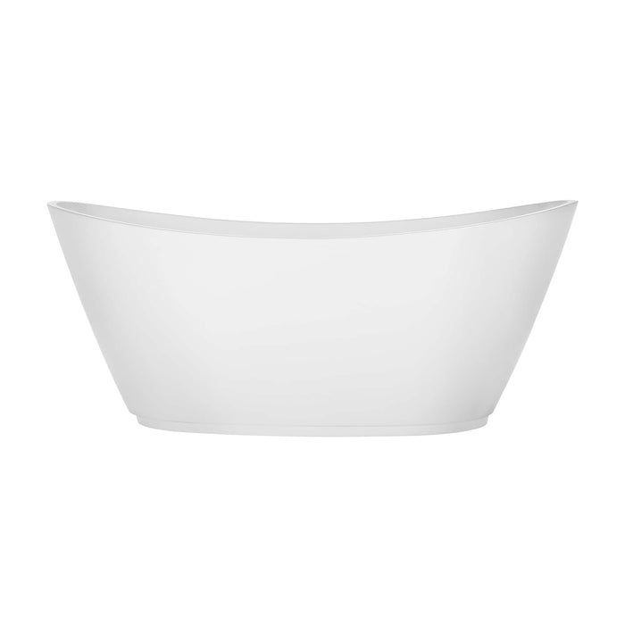 Empava 69" Freestanding Soaking Tub with Center Drain EMPV-69FT1603 Empava