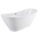 Empava 69" Freestanding Soaking Tub with Center Drain EMPV-69FT1603 Empava