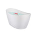Empava 69" Freestanding Soaking Tub with Center Drain EMPV-69FT1603 Empava