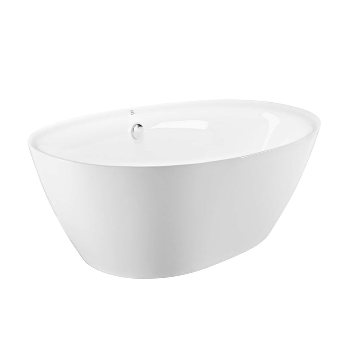 Empava 71" Freestanding Soaking Tub with Center Drain EMPV-71FT1503 Empava