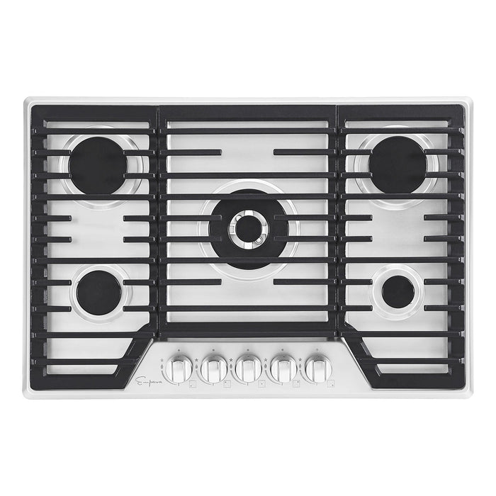 Empava 36" Stainless Steel Built-In Cooktop with 5 Gas Burners, EMPV-36GC36