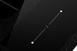 Close-up of the flexi bridge zone markings on the Empava EMPV-IDCF9 induction cooktop