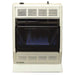 Empire 18" 10,000 BTU White Modulating Hydraulic Thermostat Control, Natural Gas Vent Free Blue Flame Heater BF10WNAT Empire Comfort Systems