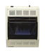 Empire 18" 10,000 BTU White Modulating Hydraulic Thermostat Control, Propane Gas Vent Free Blue Flame Heater