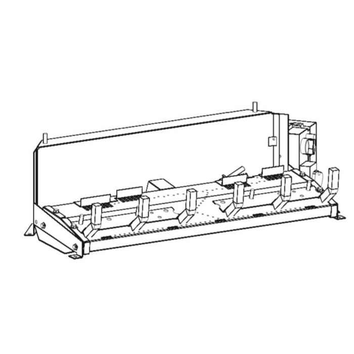 Empire 18" Intermittent Pilot With Thermostat Variable Remote Control, Natural Gas Vent Free Slope Glaze Burner (VFSE18N) Empire Comfort Systems